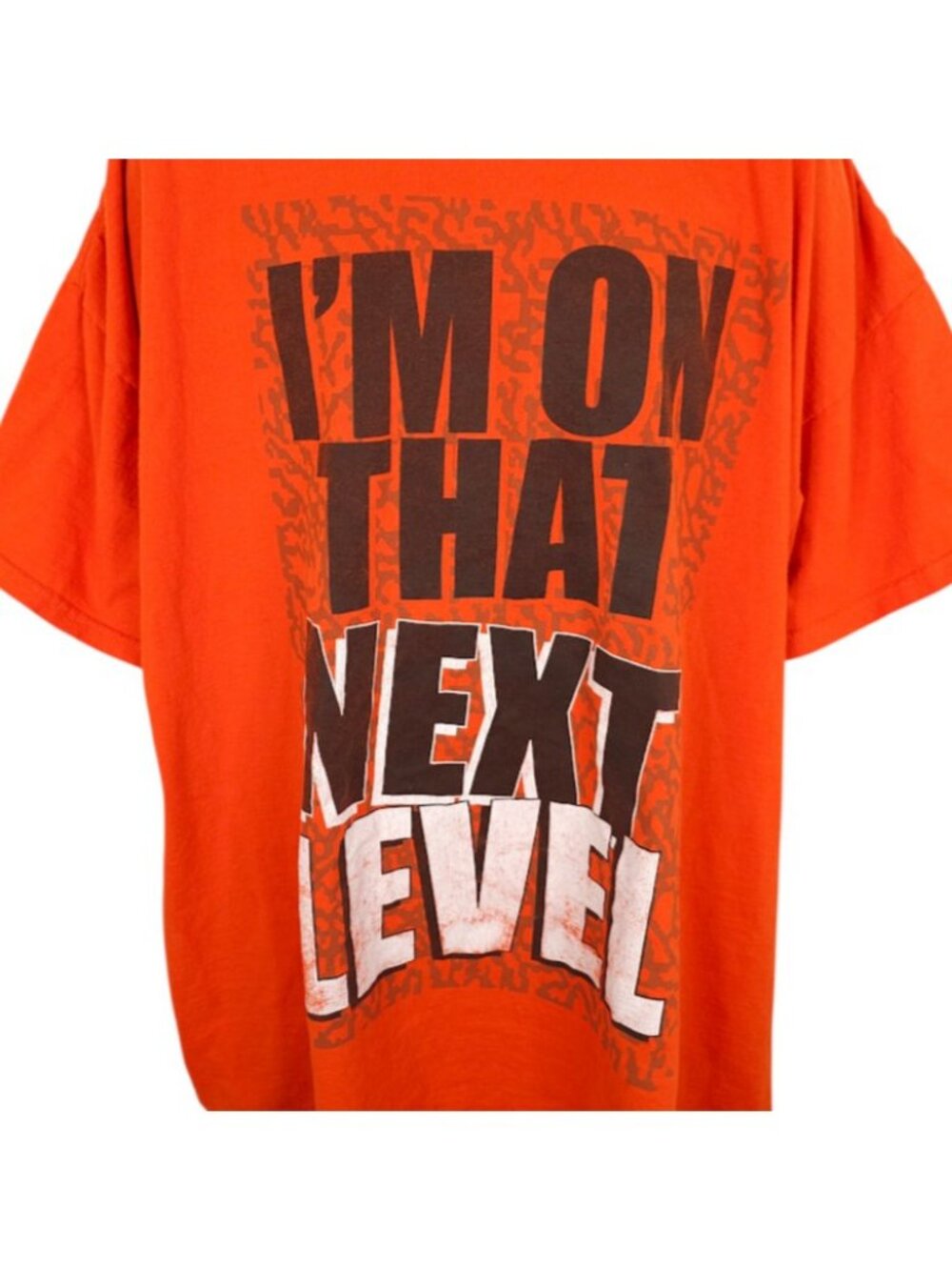 Im On That Next Level T Shirt Mens Size 4XL Orange 2 Monkeys Made In USA